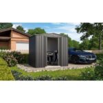 KOVINSKA VRTNA HIŠKA GLOBEL TOWER 86 ANTRACIT Š234 X G175 X V198 CM - slika 3